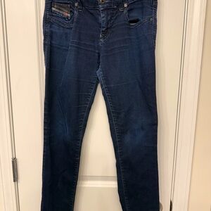 Diesel Women's Dark Blue Jeans